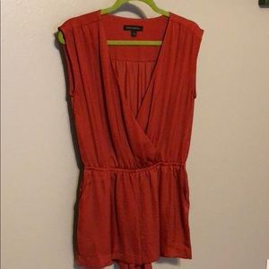 Banana Republic rust romper